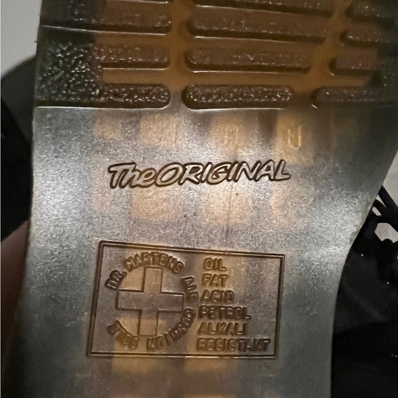 Dr. Martens 20 Eye Black Combat Boots - Picture 5 of 5